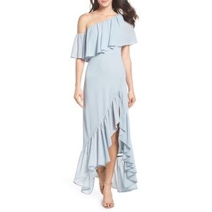 Steel Blue Tango Ruffle MUMU